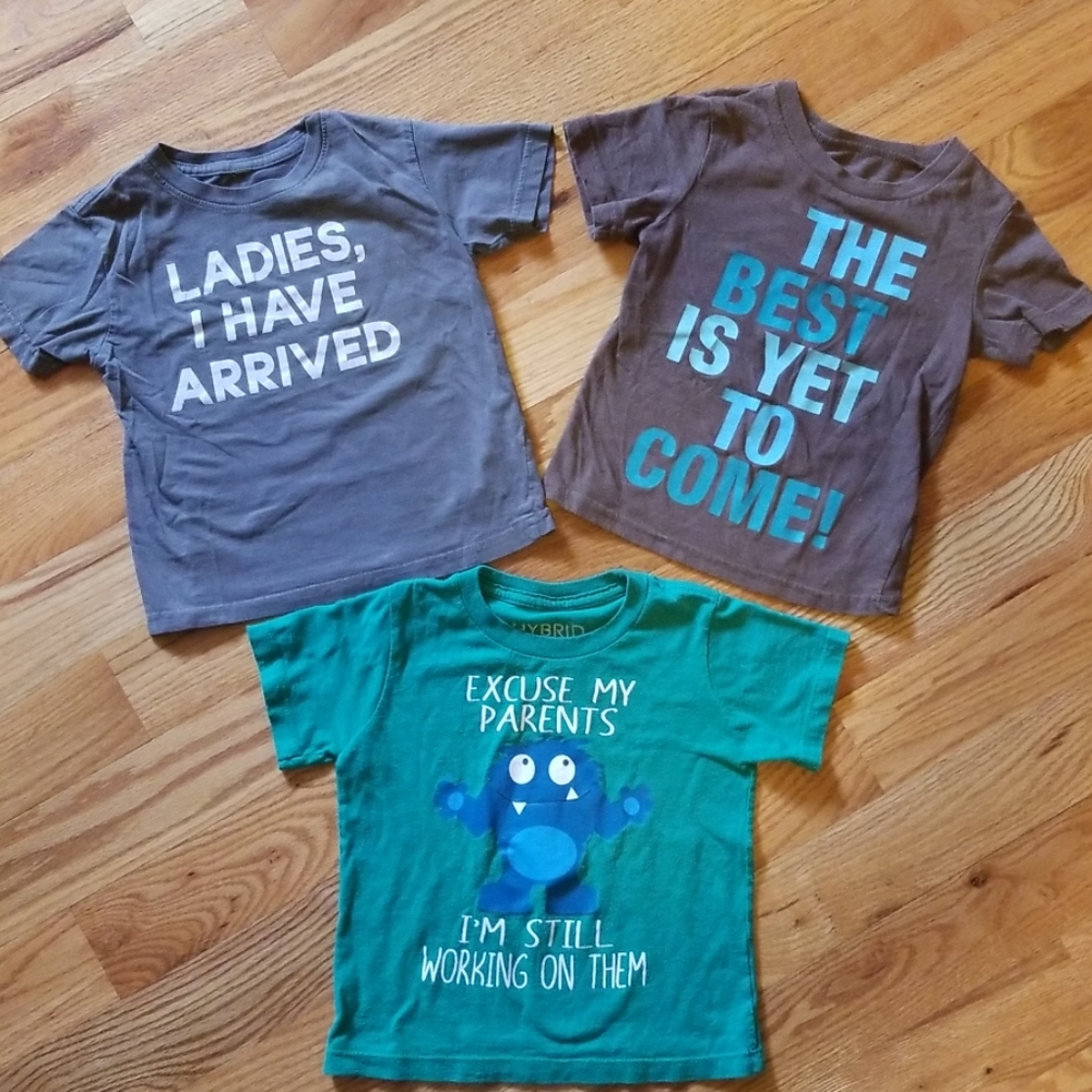 3T Boys t-shirts - lot of 3